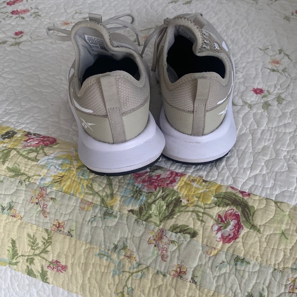 Reebok Taupe and White Athletic Shoes - Picture 6 of 6